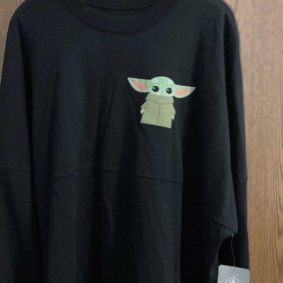 Disney Black Long Sleeve spirit jersey Star Wars Mandalorian